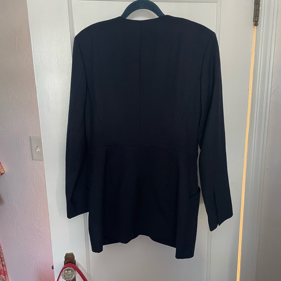 MM Lafleur Carmen Navy Wool Blend Blazer - Picture 9 of 9